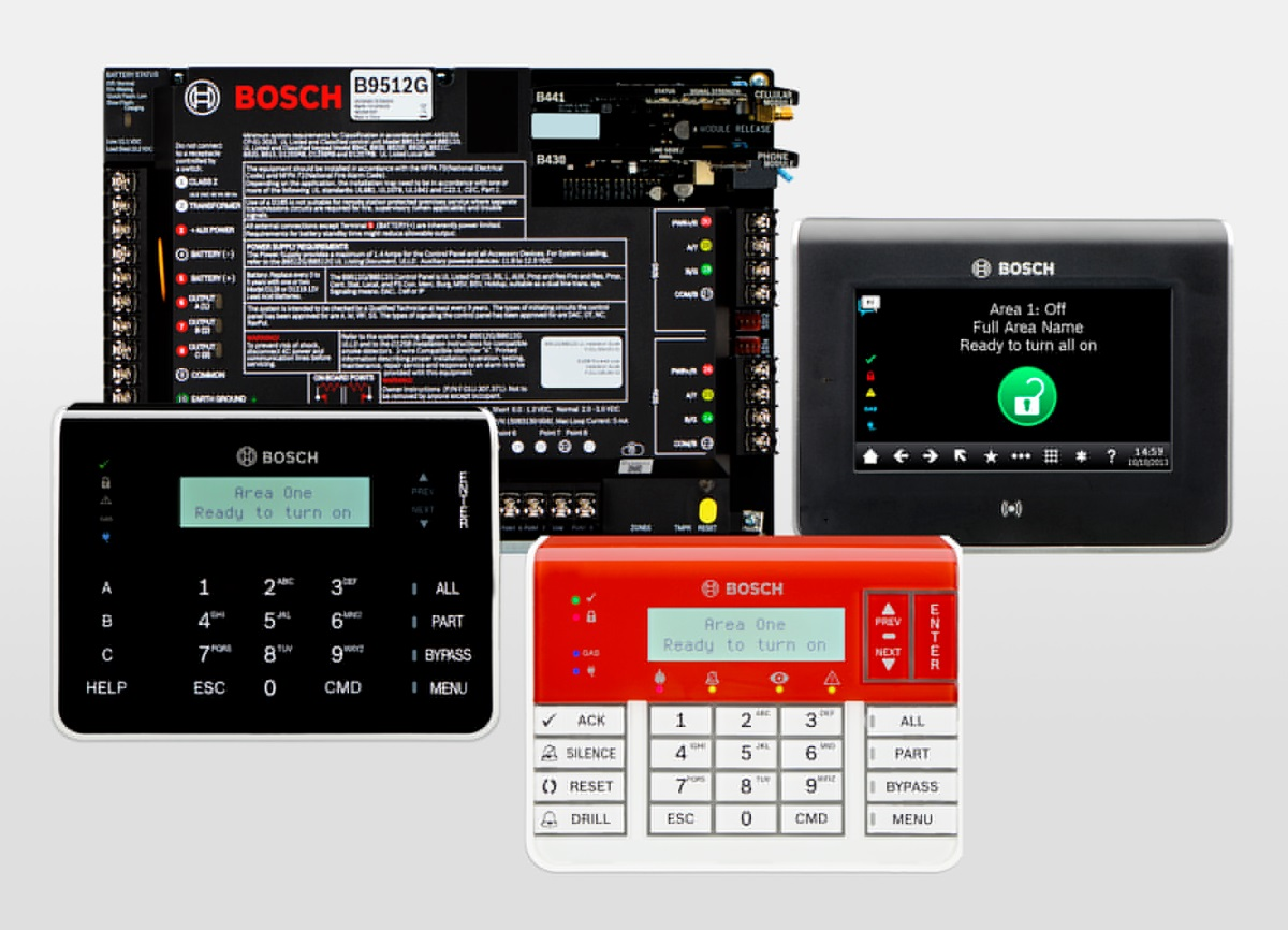 Bosch’s B9512G and B8512G Security Control Panels From Bosch Security