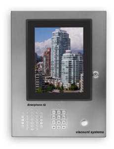 Enterphone iQ is based on Viscount&apos;s legacy MESH technology, which enables facility management professionals and property managers to effectively control visitor access to residential, mixed use, and resort complexes.