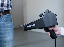 ISCON uses infrared imaging in the form of both a full-body scanner, as well as a handheld unit, to detect objects on people. ISCON uses infrared imaging in the form of both a full-body scanner, as well as a handheld unit, to detect objects on people.