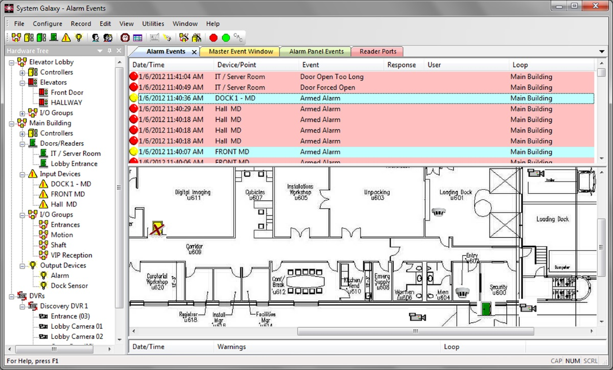 A screenshot of System Galaxy.