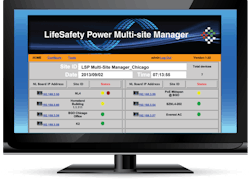 The MSM-200 lets systems integrators and users assess, manage and monitor even the most complex campuses with multiple sites and buildings - such as healthcare facilities and schools - from the Internet and anywhere in the world.