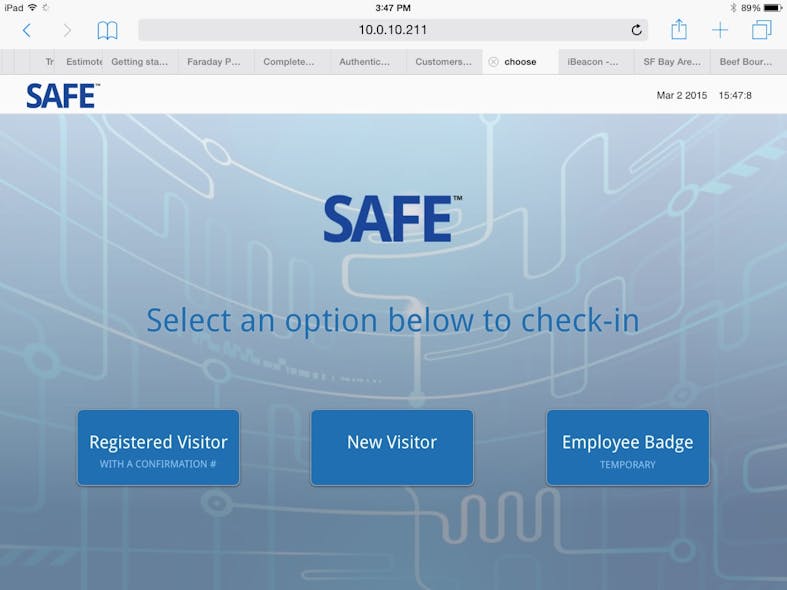 Quantum Secure’s SAFE Visitor Kiosk Security Info Watch