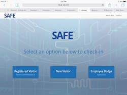 Quantum Secure's new SAFE Visitor Kiosk solution. Quantum Secure's new SAFE Visitor Kiosk solution.