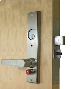 Securitech's QID (Quick Intruder Deadbolt) classroom lock will be on display at ISC West this week. Securitech's QID (Quick Intruder Deadbolt) classroom lock will be on display at ISC West this week.