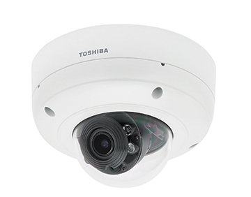 Toshiba's ISC West introductions are the IK-WR31A and IK-WD31A IP dome cameras.