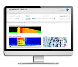 The Aggression Detector integrates Louroe’s microphones, select Axis IP cameras, and leading video management software. The Aggression Detector integrates Louroe’s microphones, select Axis IP cameras, and leading video management software.