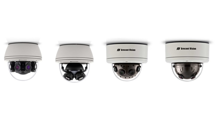 Arecont Vision's SurroundVideo G5 panoramic multi-sensor megapixel cameras.