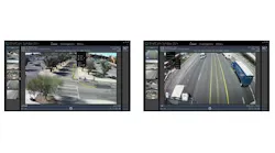 BriefCam Syndex 3.1. The basic Video Synopsis is refined by parameters such as color, direction, size, speed, and area of interest / exclusion. New features include refinement by path (shown), dwell-time, hierarchical ordering by size (shown) and speed, multiple video source support, and more.