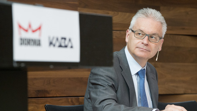 The CEO of Kaba, Riet Cadonau, has been nominated CEO of the newly merged kaba+dorma group.