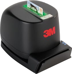 3M&apos;s new CR5400 Double-Sided ID1 Reader.