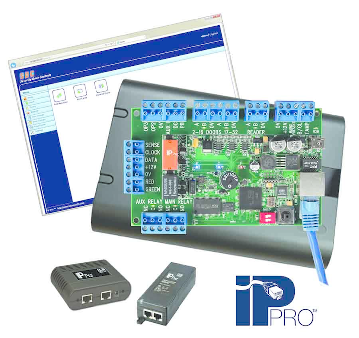 Sdc Ip Pro Single Door Access Controller From Sdc Security