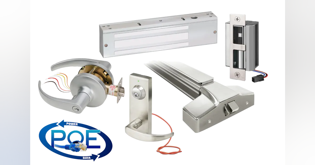 Sdc Security PoE Capable Locking Hardware from SDC | Security Info Watch