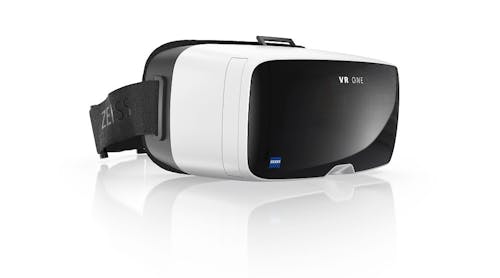 The ZEISS VR ONE open platform VR headset.