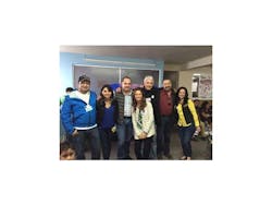 Security professionals at Ecatapec handing out toys to children . From l-r: Jonathan Garcia, Sagrario Garcia, Antonio Chavez, Andrea Ferrando George Fletcher, Paco Chavez-Melo and Indira Ribeiro. Security professionals at Ecatapec handing out toys to children . From l-r: Jonathan Garcia, Sagrario Garcia, Antonio Chavez, Andrea Ferrando George Fletcher, Paco Chavez-Melo and Indira Ribeiro.
