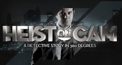 A screenshot of Oncam's new 'Heist on Cam' campaign. A screenshot of Oncam's new 'Heist on Cam' campaign.