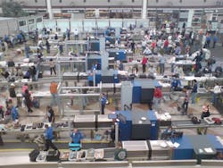 A total of 3,391 guns were discovered in carry-on bags across 238 airports by the TSA last year, an average of about nine per day. That&apos;s a 28 percent increase compared to 2015 and twice as many as were discovered in 2012.