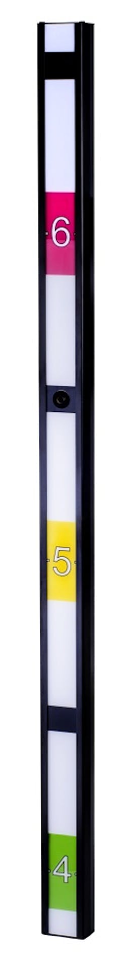 Vivotek's CC8130(HS) height-strip network camera. Vivotek's CC8130(HS) height-strip network camera.