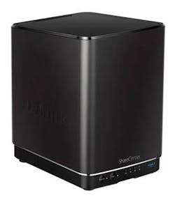 D-Link's ShareCenter 4-Bay Network Unified Storage Enclosure (DNS-340L). D-Link's ShareCenter 4-Bay Network Unified Storage Enclosure (DNS-340L).