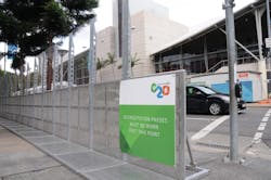 Mojo Barriers' unveiled its 'High Fence' at IFSEC. Mojo Barriers' unveiled its 'High Fence' at IFSEC.