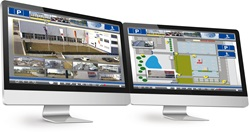 A screenshot of the new MxMC video management software from Mobotix.