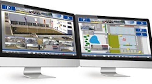 A screenshot of the new MxMC video management software from Mobotix.
