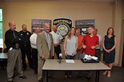 Phoenix Loss Prevention recently donated 3xLOGIC video surveillance equipment to police in Fayetteville, Ga. Phoenix Loss Prevention recently donated 3xLOGIC video surveillance equipment to police in Fayetteville, Ga.