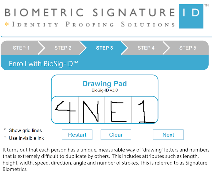 Biometric Signature ID has introduces BioSigID From Biosignature ID