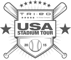 TRI-ED recently unveiled the 2015 USA Stadium Tours training/expo/customer appreciation program.
