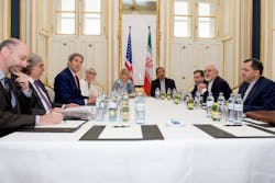Officials from the U.S. and Iran sit down for the first meeting of the final round of their negotiations in June. Some believe the nuclear deal could begin a gradual thaw in diplomatic relations between the two countries. Officials from the U.S. and Iran sit down for the first meeting of the final round of their negotiations in June. Some believe the nuclear deal could begin a gradual thaw in diplomatic relations between the two countries.