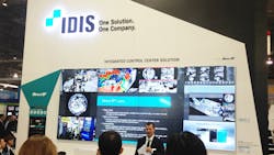 Keith Drummond of IDIS introduces the company’s total surveillance solution at ISC West in Las Vegas. Keith Drummond of IDIS introduces the company’s total surveillance solution at ISC West in Las Vegas.
