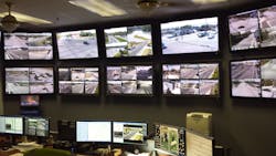 While the city-wide system is ever-evolving, Security Center is currently installed at 53 sites throughout the City of Lakeland. These sites include waste and water facilities, police and fire departments, city hall, libraries, park and recreation buildings, public works facilities, the regional airport and others. Omnicast and Synergis, the video surveillance and access control systems within Security Center, are managing a total of 650 cameras and over 450 doors, respectively. While the city-wide system is ever-evolving, Security Center is currently installed at 53 sites throughout the City of Lakeland. These sites include waste and water facilities, police and fire departments, city hall, libraries, park and recreation buildings, public works facilities, the regional airport and others. Omnicast and Synergis, the video surveillance and access control systems within Security Center, are managing a total of 650 cameras and over 450 doors, respectively.