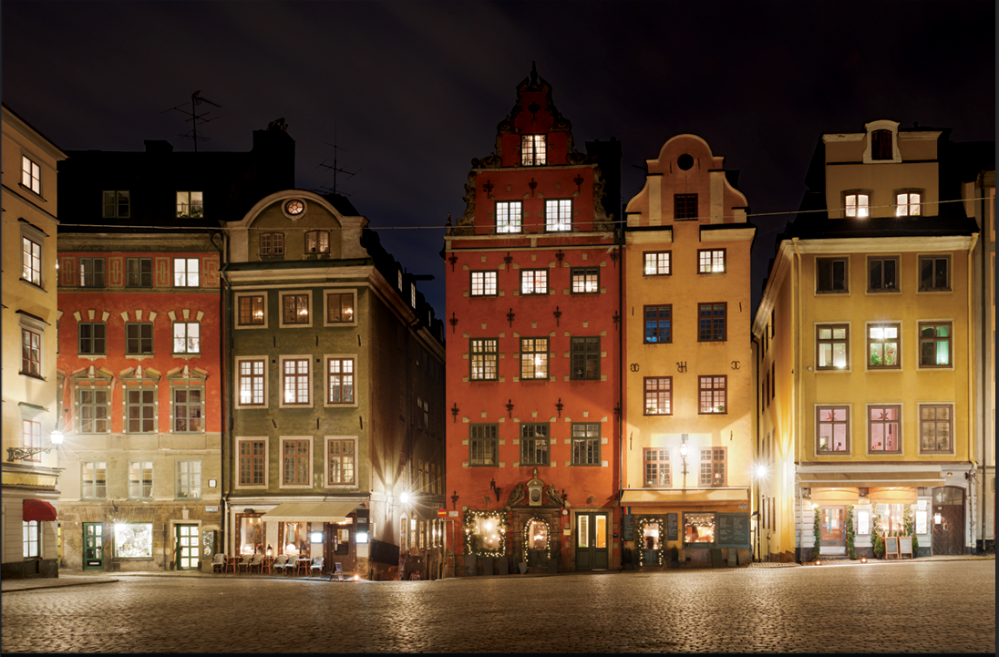 The same scene with low light technology being used.