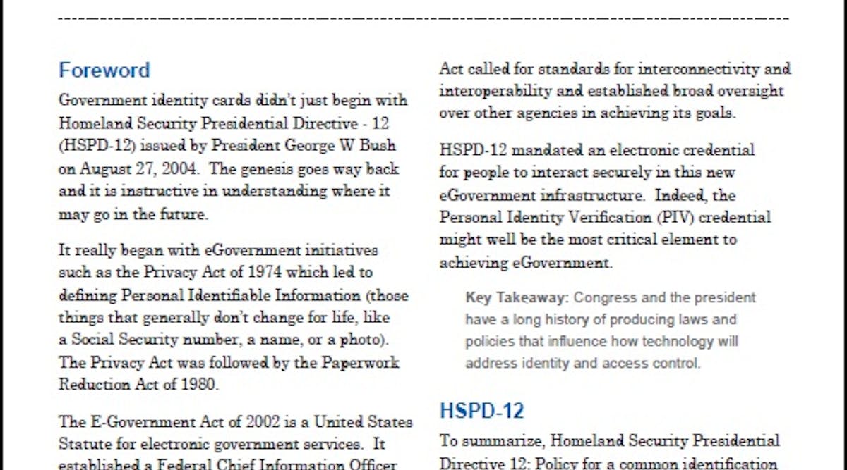 Understanding PIV and PIV-I for ID Management and PACS | Security Info ...