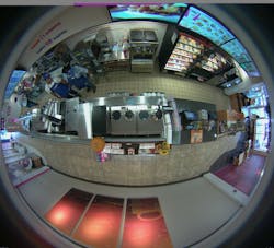 With higher resolutions and more efficient dewarping/stitching technologies, these omnidirectional cameras may soon replace the standard pan-tilt-zoom (PTZ) cameras being widely used now. The 360-degree camera technology also allows for full situational awareness with just one camera, which means that users may be able to use fewer cameras and reduce cost. With higher resolutions and more efficient dewarping/stitching technologies, these omnidirectional cameras may soon replace the standard pan-tilt-zoom (PTZ) cameras being widely used now. The 360-degree camera technology also allows for full situational awareness with just one camera, which means that users may be able to use fewer cameras and reduce cost.