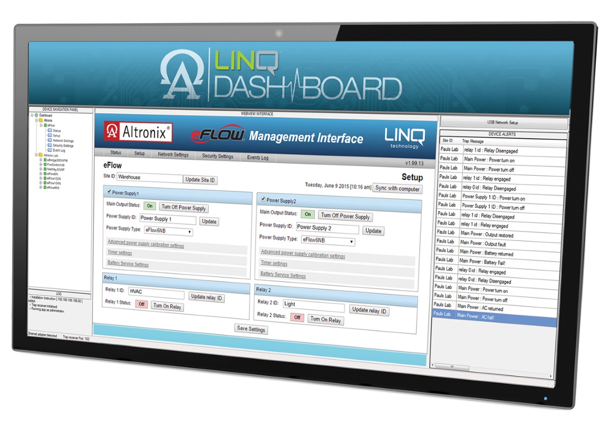 Altronix is showcasing its company&rsquo;s innovative LINQ Communication Technology at ASIS 2015.