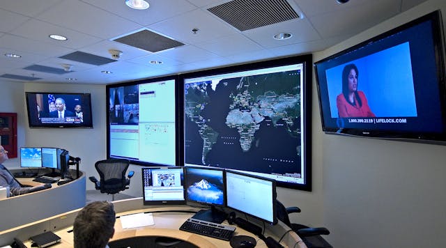 Command Center software solutions can aggregate information from a variety of sources, much like a PSIM system.