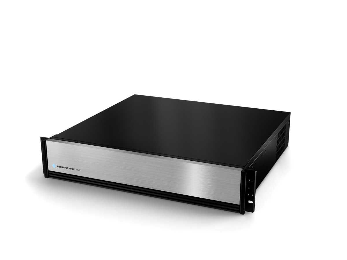 Milestone's new Husky M50 Advanced network video recorder.