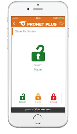 Pronet Plus smart home app. Pronet Plus smart home app.
