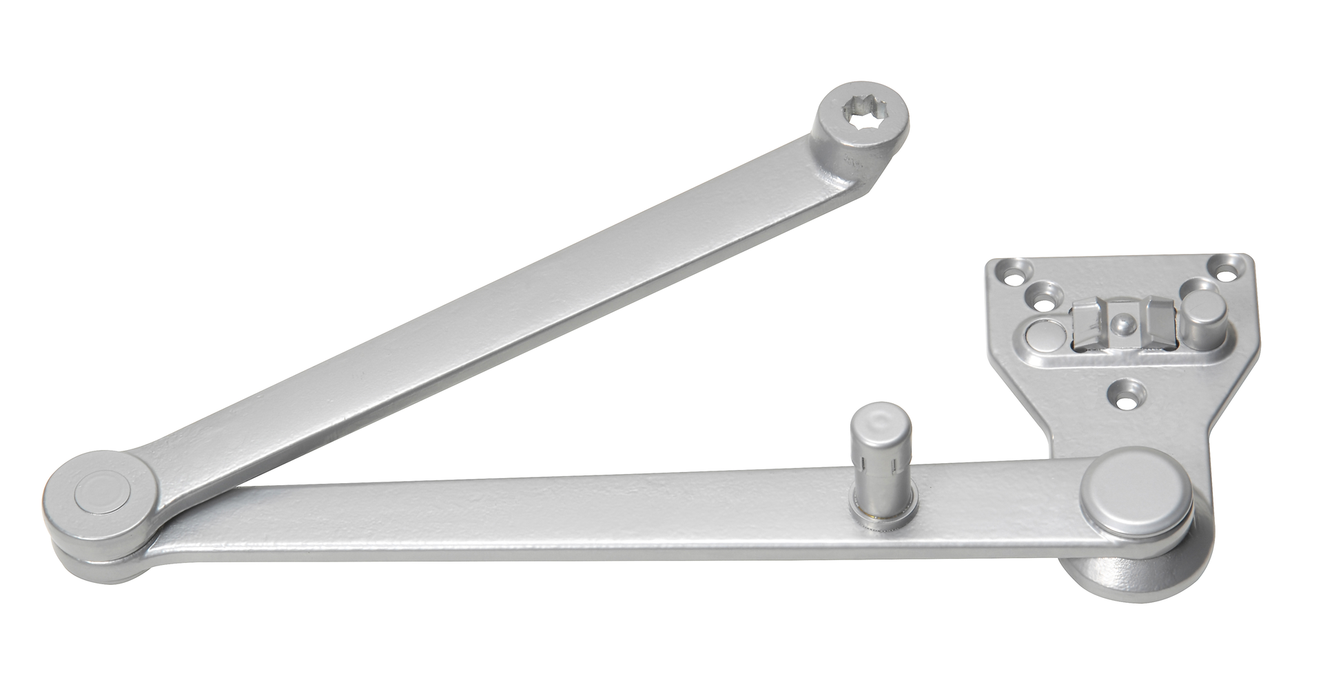 The CloserPlus Ramp Arm is ideal for office buildings, retail establishments, medical offices, assisted living facilities and other environments where the door assembly is constantly being pushed in or pulled out of a hold-open position.
