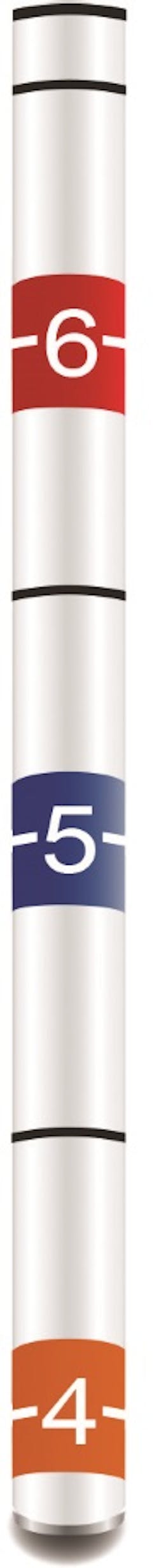 Samsung's SNB-H-6010 camera-enabled height marker. Samsung's SNB-H-6010 camera-enabled height marker.