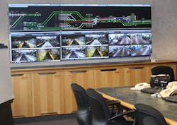 Vistacom SecureView is a pre-configured video wall solution that interface with multiple systems to give control room end-users better workflow and situational awareness.