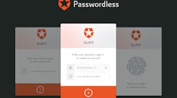 Passwordless authentication uses either a fingerprint, a temporary secret link, a temporary secret code, or a combination of the three to allow access and authenticate a login. The link or code is sent to a user&rsquo;s verified email address or phone number, or is displayed on an authenticator app on their phone