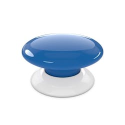 The Button from Fibaro is a battery-powered device that allows users to run various customized scenes defined in their Fibaro home automation system.