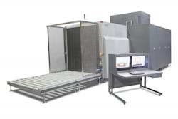 Rapiscan's new 638DV 320kV large cargo security screening solution. Rapiscan's new 638DV 320kV large cargo security screening solution.