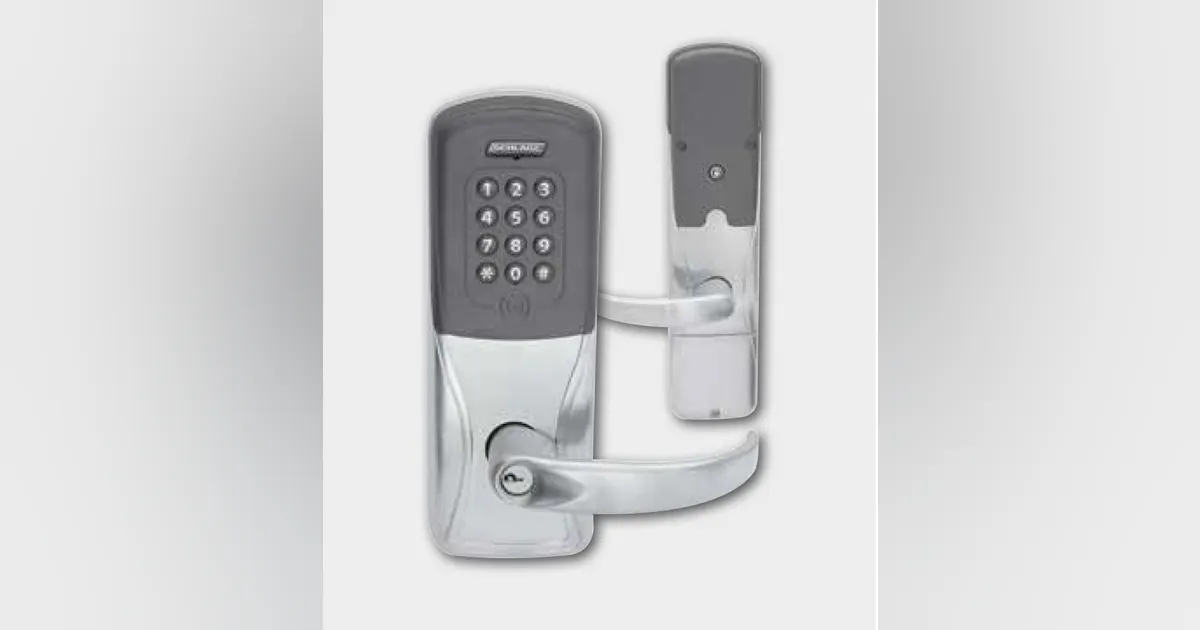 Ad400 Lock Schlage AD-400 networked wireless electronic lock | Security Info Watch