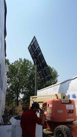 Leading construction developer Deveraux has combined Genetec's Stratocast system with solar power to economically enhance security and operations across multiple sites. Leading construction developer Deveraux has combined Genetec's Stratocast system with solar power to economically enhance security and operations across multiple sites.