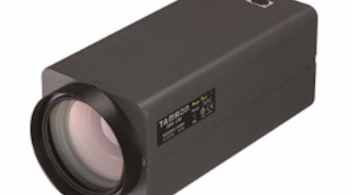 Tamron&apos;s new M12ZG34X15IRPF Motorized Large Zoom-Ratio Zoom Lens.