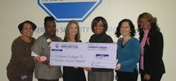 From l-r: Jacqueline Richardson, Ackerman Security Systems, Stephanie Johnson, Ackerman Security Systems, Susan Casella, RN,OCN Northside Hospital, Natisha Williams, Ackerman Security Systems, Lois Whitfield, Ackerman Security Systems, and Valerie Ponder, Ackerman Security Systems. From l-r: Jacqueline Richardson, Ackerman Security Systems, Stephanie Johnson, Ackerman Security Systems, Susan Casella, RN,OCN Northside Hospital, Natisha Williams, Ackerman Security Systems, Lois Whitfield, Ackerman Security Systems, and Valerie Ponder, Ackerman Security Systems.