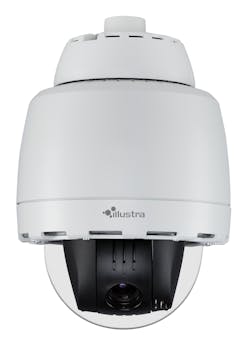 The new Illustra Pro PTZ camera offers 30x optical zoom and 12x digital zoom, compared with the 20x zoom of the previous Illustra PTZ model. The combination of the PTZ’s advanced optical capability and high quality HD resolution video allows users to identify critical details such as reading license plate characters at distances of more than 1,000 away from the camera. The new Illustra Pro PTZ camera offers 30x optical zoom and 12x digital zoom, compared with the 20x zoom of the previous Illustra PTZ model. The combination of the PTZ’s advanced optical capability and high quality HD resolution video allows users to identify critical details such as reading license plate characters at distances of more than 1,000 away from the camera.