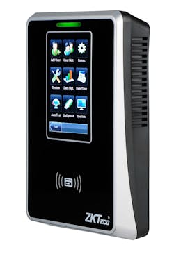 A wall-mounted hardware device with a soft touch keypad, the LB7000 lockbox acts as a simple switch and can instantly lockdown all the doors on a campus.
